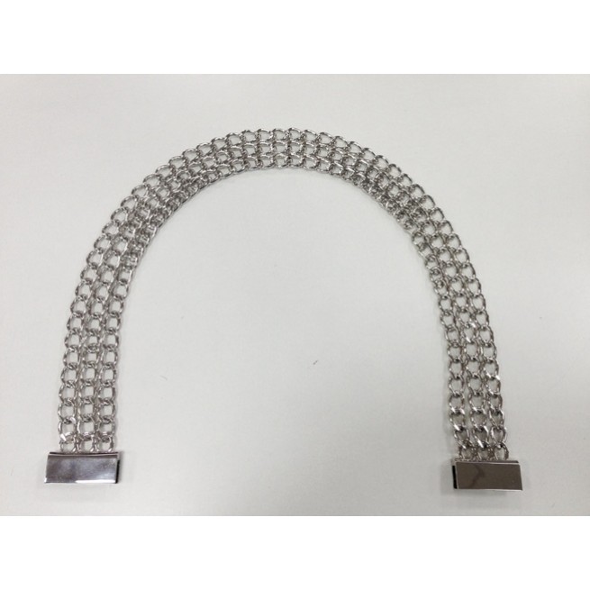 Ланцюг-тримач НІКЕЛЬ 53см x 34мм тип 26809